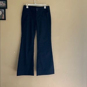Banana republic bootcut navy blue pants